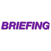 Briefing logo, Briefing contact details