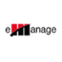 eManage logo, eManage contact details