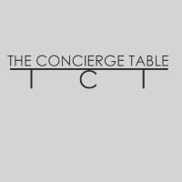 The Concierge Table logo, The Concierge Table contact details