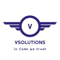 VSolutions logo, VSolutions contact details