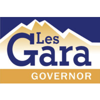 Les Gara for Governor logo, Les Gara for Governor contact details