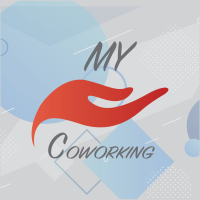 My Coworking logo, My Coworking contact details