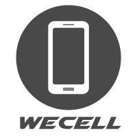 WeCell logo, WeCell contact details