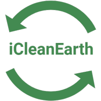 iCleanEarth logo, iCleanEarth contact details