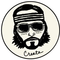 The Create Podcast logo, The Create Podcast contact details