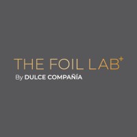 The Foil Lab logo, The Foil Lab contact details