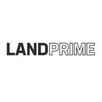 LandPrime logo, LandPrime contact details