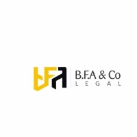 BFA & Co Legal logo, BFA & Co Legal contact details