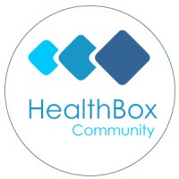 HealthBox Community logo, HealthBox Community contact details