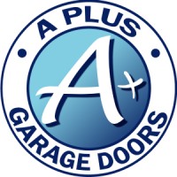 A Plus Garage Doors logo, A Plus Garage Doors contact details