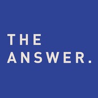 THE ANSWER. logo, THE ANSWER. contact details