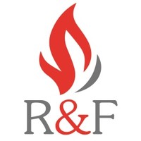 R&F Extinción logo, R&F Extinción contact details