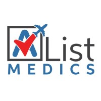 A-List Medics logo, A-List Medics contact details