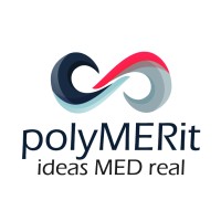 polyMERit - ideas MED real logo, polyMERit - ideas MED real contact details