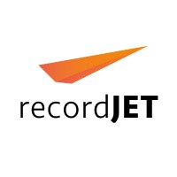 recordJet logo, recordJet contact details