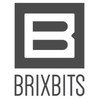 BrixBits logo, BrixBits contact details