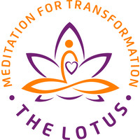 The Lotus Meditation logo, The Lotus Meditation contact details