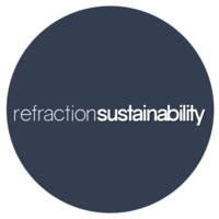 Refraction Sustainability logo, Refraction Sustainability contact details