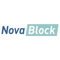 NovaBlock logo, NovaBlock contact details