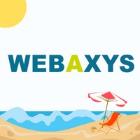 Webaxys logo, Webaxys contact details