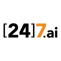 [24]7.ai logo, [24]7.ai contact details