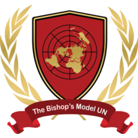 The Bishop's Model United Nations logo, The Bishop's Model United Nations contact details