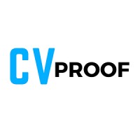 CVProof.com logo, CVProof.com contact details