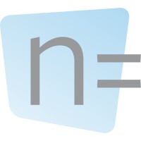 n equals blue logo, n equals blue contact details