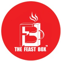 THE FEAST BOX logo, THE FEAST BOX contact details