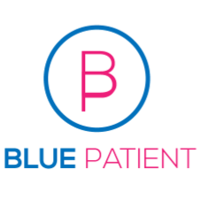 BluePatient logo, BluePatient contact details