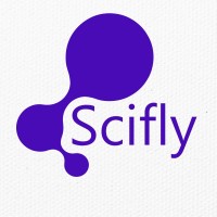 SciFly.in logo, SciFly.in contact details