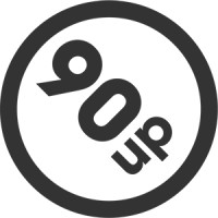 90up logo, 90up contact details