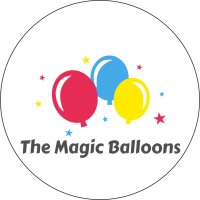 The Magic Balloons logo, The Magic Balloons contact details