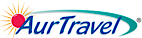 AurTravel logo, AurTravel contact details