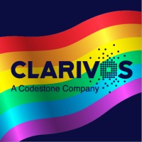 Clarivos logo, Clarivos contact details