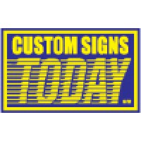 Custom Signs Today logo, Custom Signs Today contact details