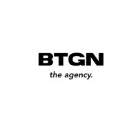 BTGN, the agency. logo, BTGN, the agency. contact details