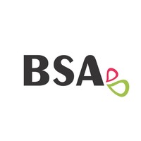 BSA logo, BSA contact details