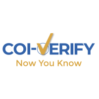 COI-VERIFY logo, COI-VERIFY contact details