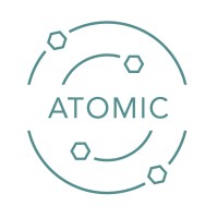 ATOMIC logo, ATOMIC contact details