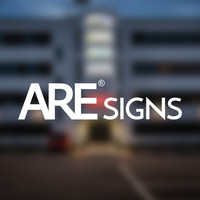 AREsigns logo, AREsigns contact details