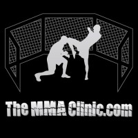 The MMA Clinic logo, The MMA Clinic contact details