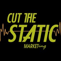 Cut the Static Marketing logo, Cut the Static Marketing contact details