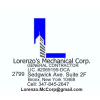 Lorenzo's Mechanical Corp. logo, Lorenzo's Mechanical Corp. contact details