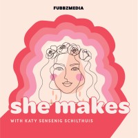 She Makes: a Podcast logo, She Makes: a Podcast contact details