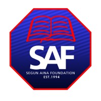 Segun Aina Foundation logo, Segun Aina Foundation contact details