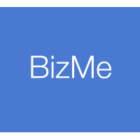 BizMe logo, BizMe contact details