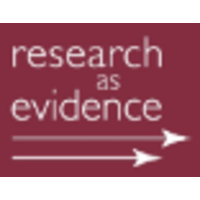 Research as Evidence logo, Research as Evidence contact details