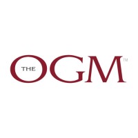 The OGM logo, The OGM contact details