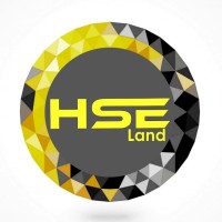 HSE LAND logo, HSE LAND contact details